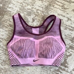 Nike Women's Purple Sports Bra- size S